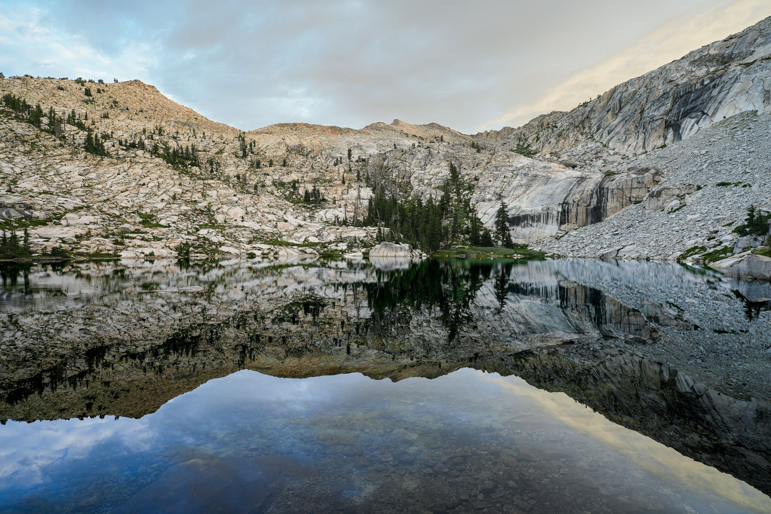 Alpine Lake at Dawn